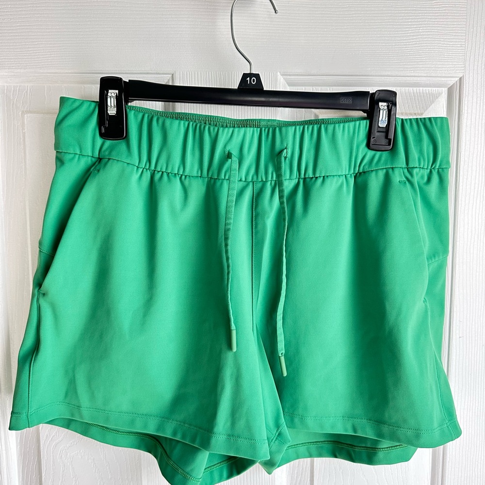 ZYIA Bright Green Women's Athletic Shorts